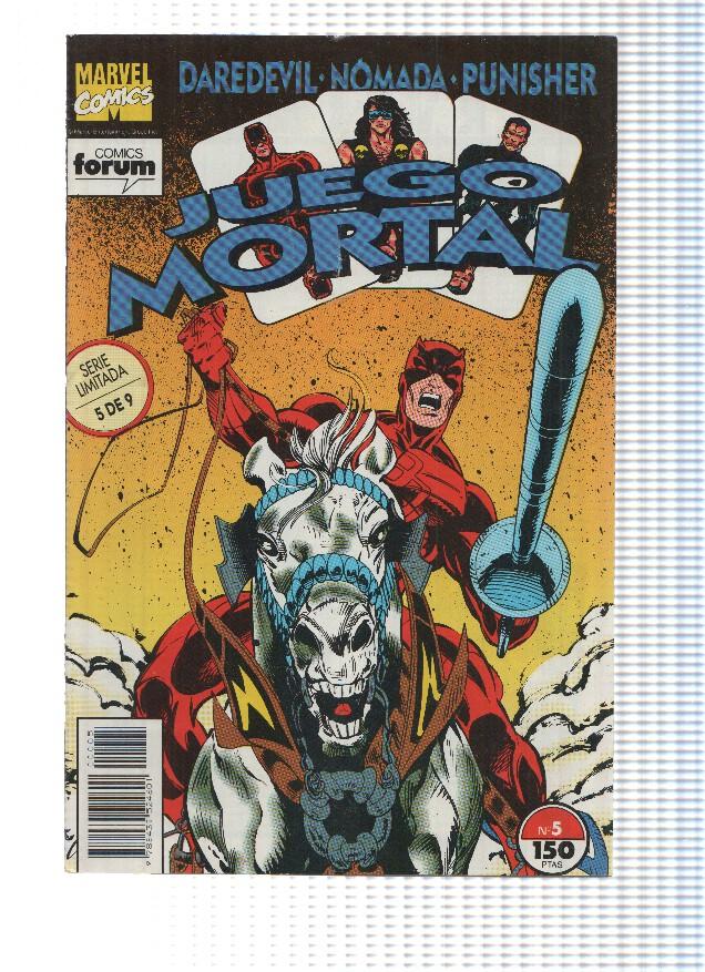 JUEGO MORTAL (Deredevil, Nomada, Punisher), Numero 05: Jugando a Fondo (Forum 1993)