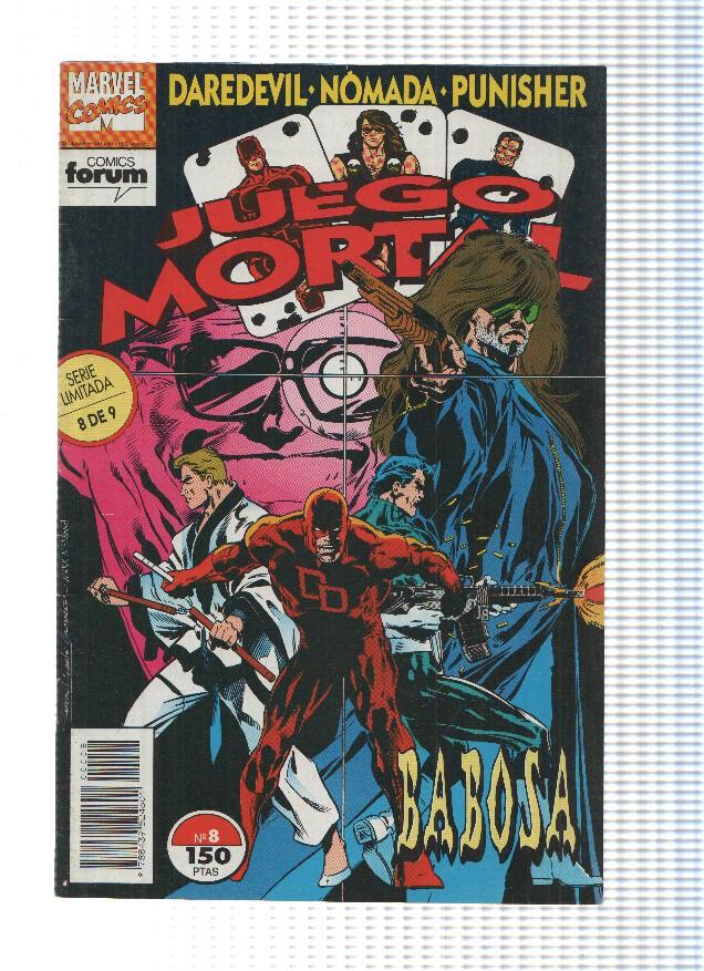 JUEGO MORTAL (Deredevil, Nomada, Punisher), Numero 08: Juego Mortal (Forum 1994)