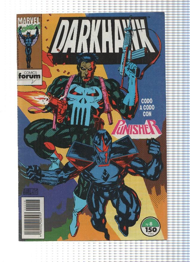 DARKHAWK, Volumen 1, Numero 08: Honor entre Sicoticos (Forum 1993)