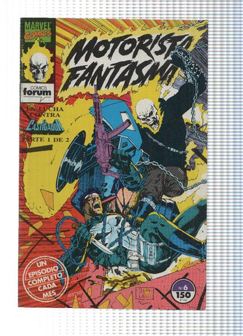MOTORISTA FANTASMA, Volumen 1, Numero 06: Revancha (Forum 1991)