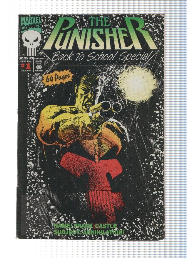 THE PUNISHER: BACK TO SCHOOL SPECIAL, Volume 1: Numero 03 (Marvel 1992)