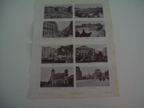 LAMINA ESPASA 1551: Edificios de Madrid