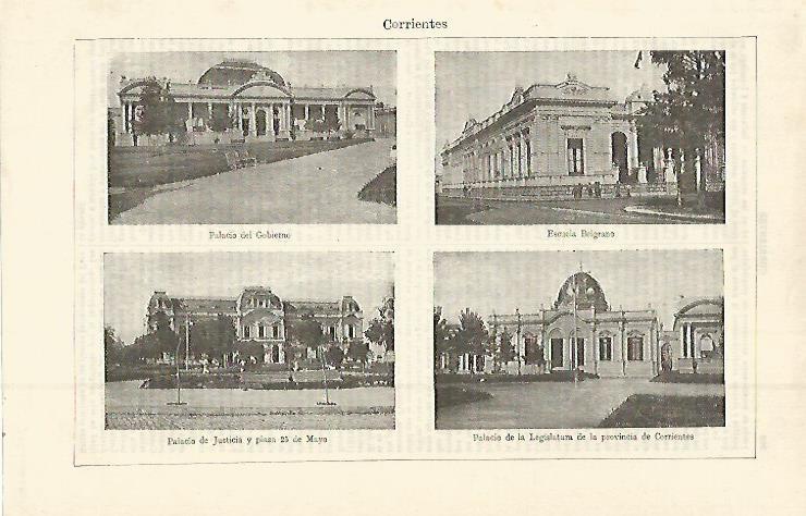 LAMINA ESPASA 15057: Vistas de Corrientes Argentina