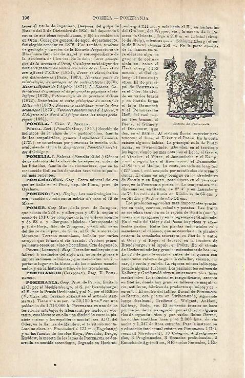 LAMINA ESPASA 15195: Escudo de Pomerania