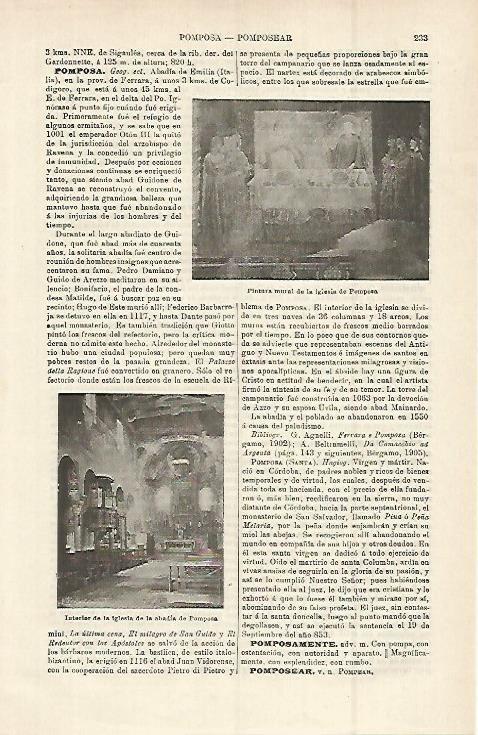 LAMINA ESPASA 15209: Iglesia de Pomposa