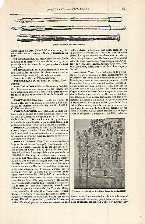 LAMINA ESPASA 15295: Portalapices