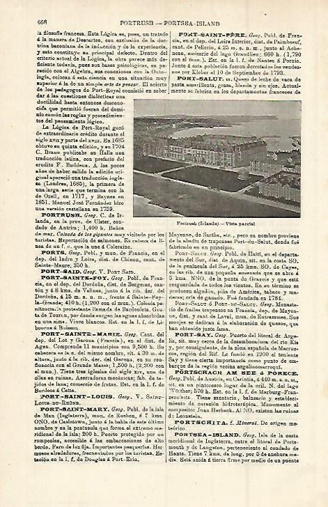 LAMINA ESPASA 15314: Vista de Portrush Irlanda