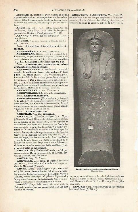 LAMINA ESPASA 15463: Sarcofago de la reina de Egipto Ahhetepa