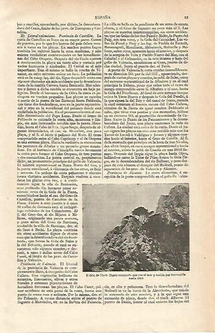 LAMINA ESPASA 15515: Peñon de Ifach