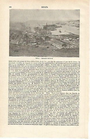LAMINA ESPASA 15585: Bilbao. Industria del hierro