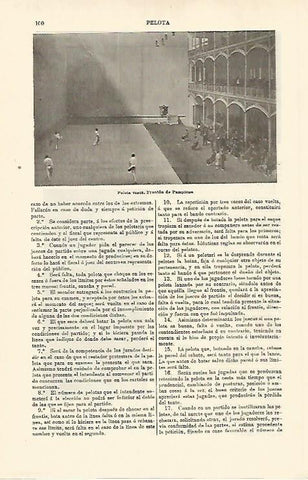 LAMINA ESPASA 15676: Fronton de Pamplona
