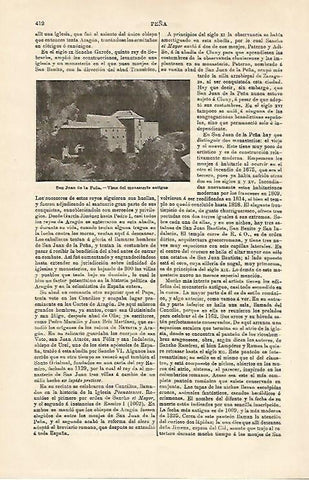 LAMINA ESPASA 15704: Monasterio de San Juan de la Peña
