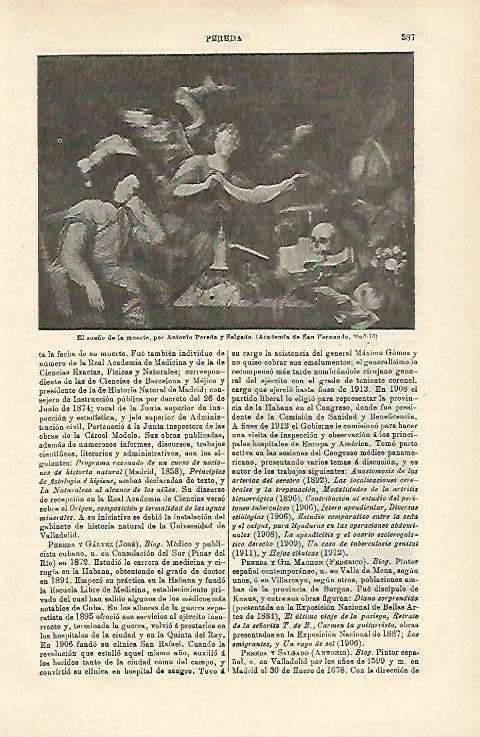 LAMINA ESPASA 15725: El sueño de la muerte por Antonio Pereda