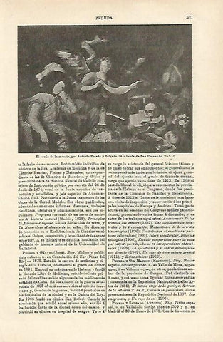 LAMINA ESPASA 15725: El sueño de la muerte por Antonio Pereda
