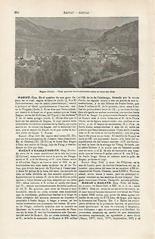 LAMINA ESPASA 15911: Vista de Ragaz Suiza
