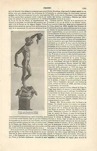 LAMINA ESPASA 15786: Perseo por Cellini