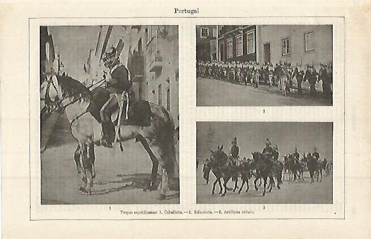 LAMINA ESPASA 15323: Tropas republicanas de Portugal