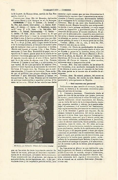 LAMINA ESPASA 15040: El Correo por Kaftsacks
