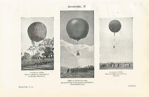 LAMINA ESPASA 15339: Aerostacion