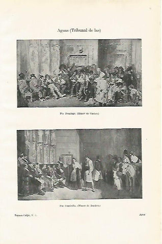 LAMINA ESPASA 15417: Tribunal de las Aguas