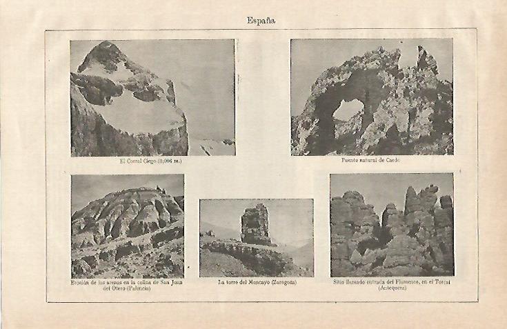 LAMINA ESPASA 15540: Picos de España