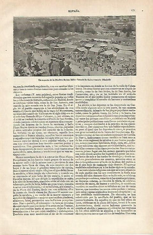 LAMINA ESPASA 15649: Pradera de San Isidro en Madrid
