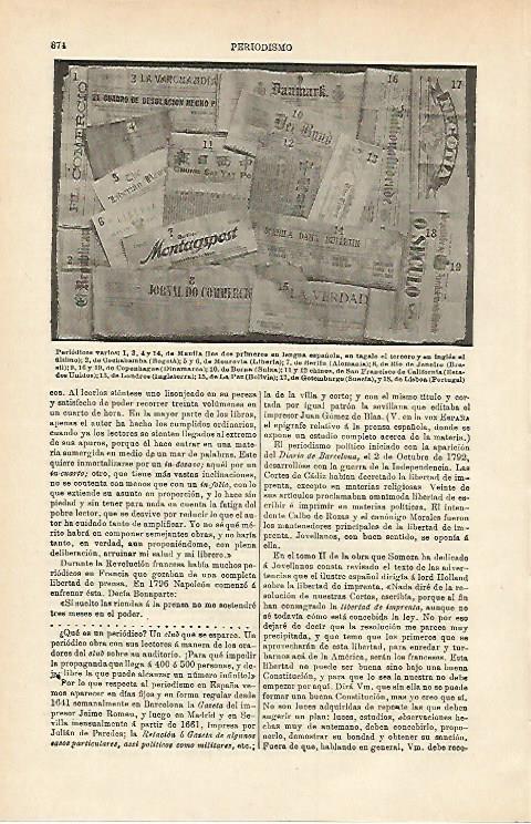LAMINA ESPASA 15758: Periodicos varios