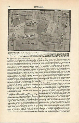 LAMINA ESPASA 15758: Periodicos varios