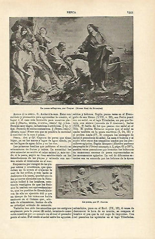 LAMINA ESPASA 15850: La pesca milagrosa por Crayer