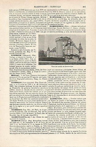 LAMINA ESPASA 15931: Castillo de Rambouillet Francia