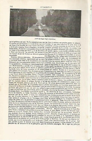 LAMINA ESPASA 15350: Jardin de Nimia Bagh en Afganistan