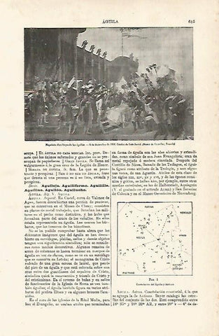LAMINA ESPASA 15440: Napoleon distribuyendo las aguilas por David