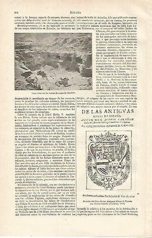 LAMINA ESPASA 15581: Minas de cobre de Riotinto