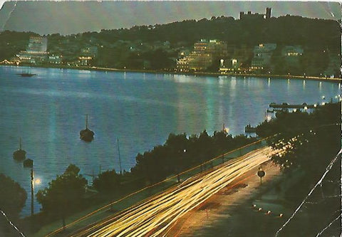POSTAL A0229: Palma de Mallorca. Vista nocturna