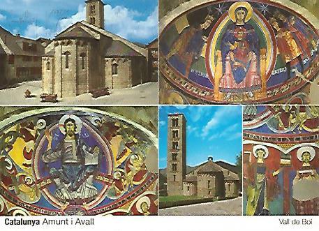 POSTAL A0235: Taull. San Climent y Santa Maria
