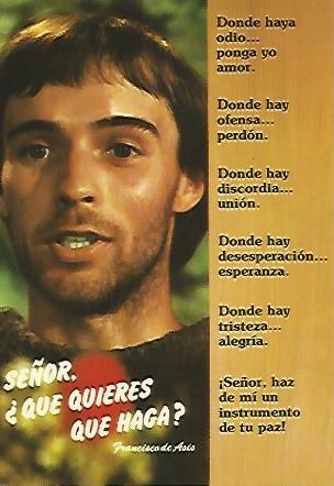 POSTAL A0246: Cita de Francisco de Asis