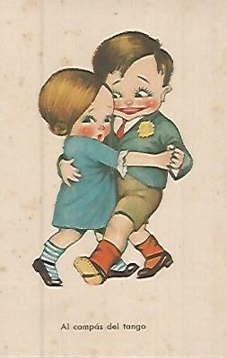 POSTAL A0254: Cupidos serie 6