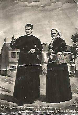 POSTAL A0269: Don Bosco y Mamma Margherita