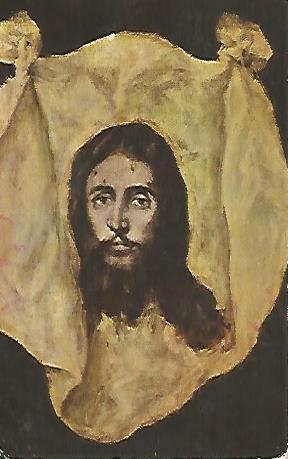 POSTAL A0270: La Santa Faz. Museo del Prado