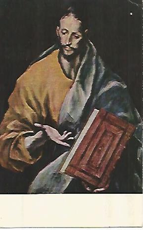POSTAL A0274: Santiago el Mayor por El Greco
