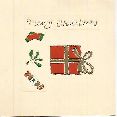 POSTAL A0291 NAVIDAD A0291: Merry Chritsmas