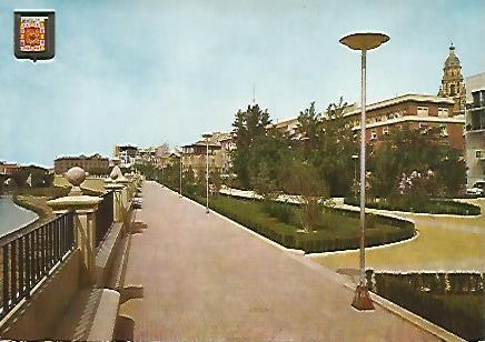 POSTAL A0326: Avenida Teniente Flomesta de Murcia