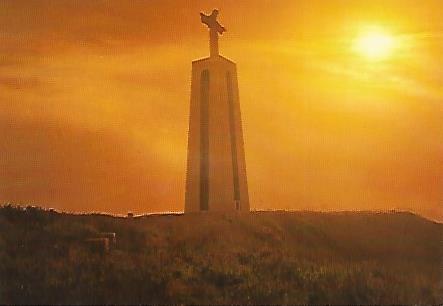 POSTAL A0334: Cristo Rey de Lisboa
