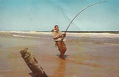 POSTAL A0340: Pescador en Cape Cod Estados Unidos