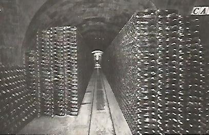 POSTAL A0352: Codorniu. Botellas en cava