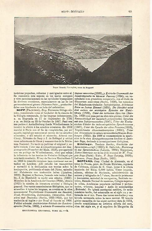 LAMINA ESPASA 25247: Vierseeplatz cerca de Boppard