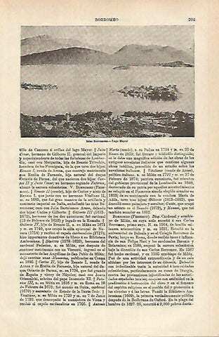 LAMINA ESPASA 25276: Islas Borromeas