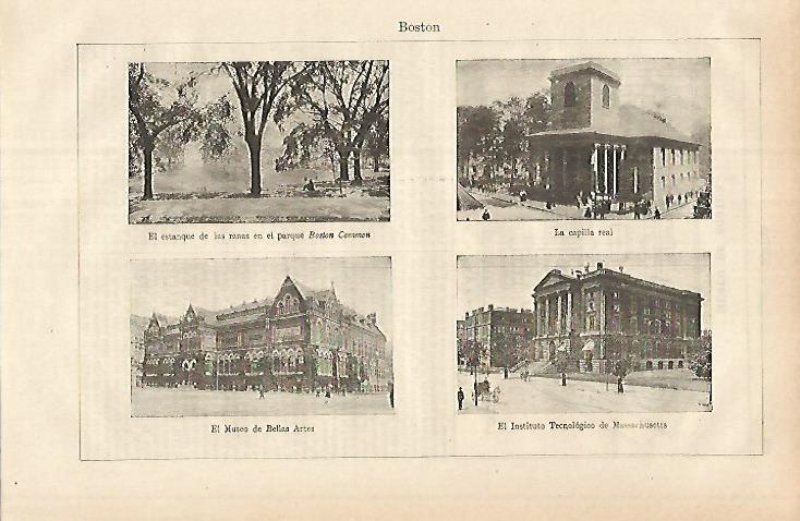 LAMINA ESPASA 25293: Edificios de Boston