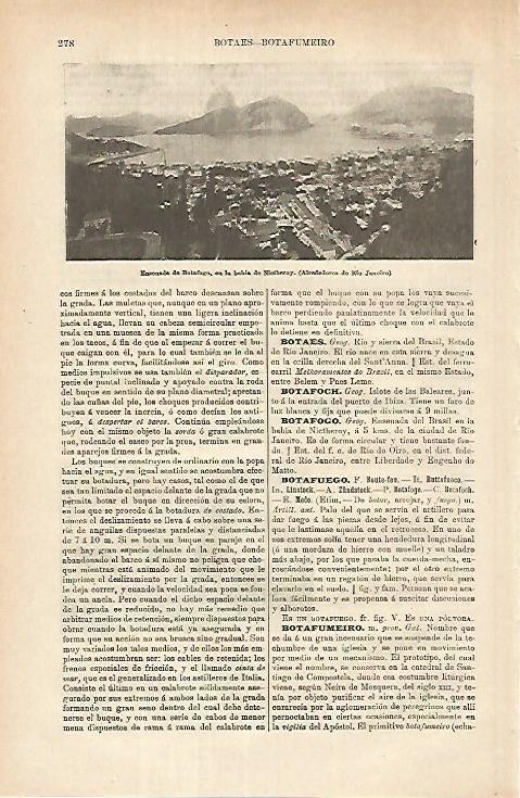 LAMINA ESPASA 25295: Ensenada de Botafogo
