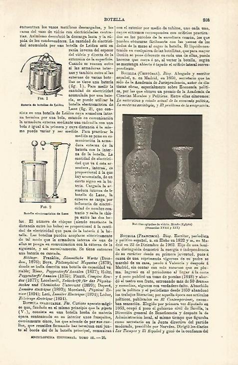 LAMINA ESPASA 25298: Botellas egipcias de vidrio